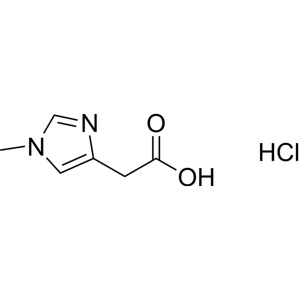 1-Methyl-4-imidazoleacetic acid hydrochloride 35454-39-8